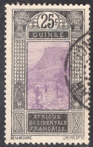 FRENCH GUINEA SCOTT 78