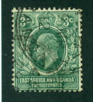 East Africa & Uganda 1907 #32a U SCV(2020) = $4.25