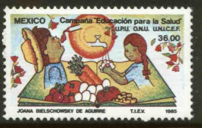 MEXICO 1379 Childrens Health Campaign MNH