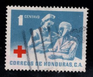 Honduras  Scott RA8 Used  Red Cross stamp