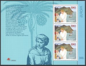 Portugal Madeira Sc# 196a MNH Souvenir Sheet (corner crease) 1998 Europa