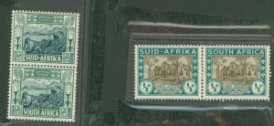 South Africa #B5/9 Unused Multiple