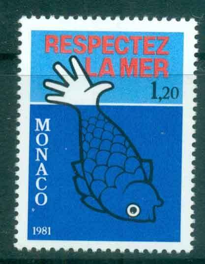 Monaco 1981 Marine Life Preservation MLH lot50347