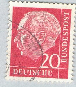 Germany 710 Used President Heuss 2 1954 (BP58523)