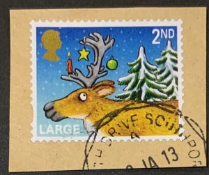 GREAT BRITAIN 2012 CHRISTMAS 2nd LARGE  SG3417  FINE USED