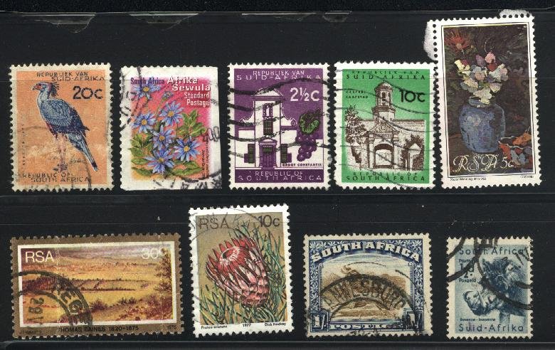 South Africa 29,200,258,262,264,532,1209   used  PD