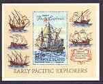 NORFOLK ISLAND - 1994 - Pacific Explorers - Perf Souv Sheet - Mint Never Hinged