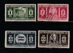 Honduras 328-331 Set M&U Various