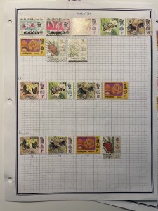 Collection of Malaysia stamps