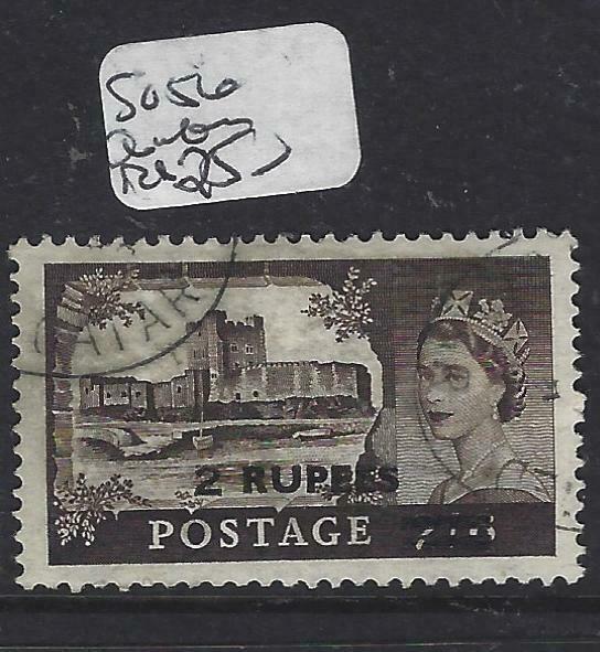 BR PO IN E ARABIA  (PP1604BB)  QEII   SG56  2R/2/6    DOHA QATAR CANCEL VFU