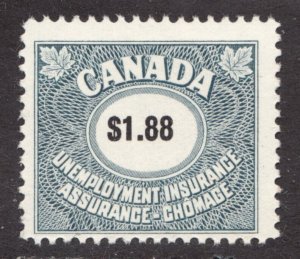 Canada Back of Book #FU82 - $1.88 Unemployment Insurance stamp MNH Cv$5.50