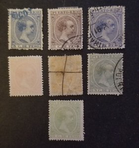 PUERTO RICO Unused MH and Used Stamp Lot T6813
