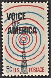 US 1329 MNH VF 5 Cent Voice of America