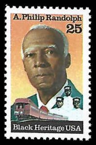 PCBstamps   US #2402 25c A.P. Randolph, Black Heritage, MNH, (33)