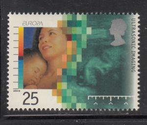 Great Britain 1994 MNH Scott #1577 25p Ultrasonic Imaging - EUROPA