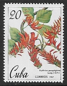 Cuba # 1231 - Erythrina - MNH.....{R1}