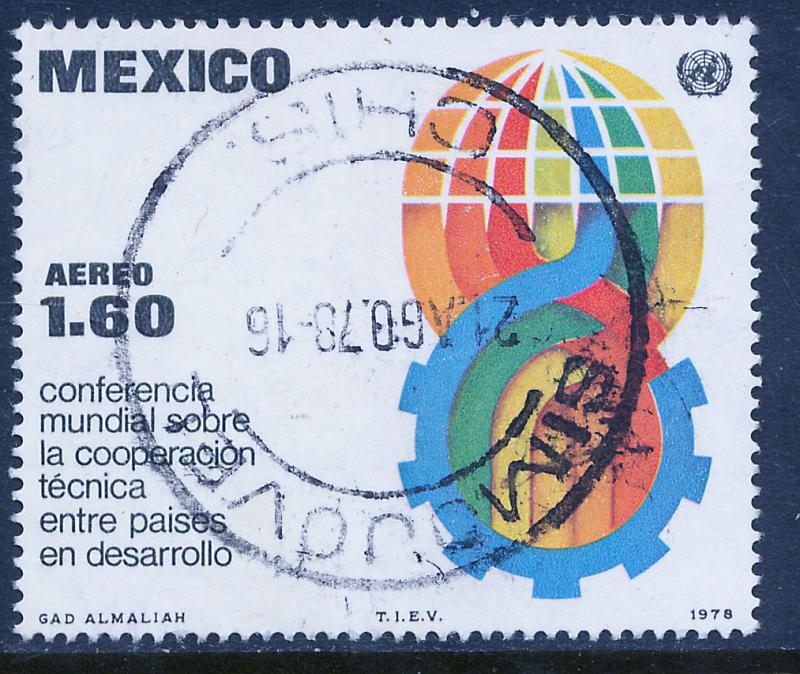 MEXICO C563 Technical Cooperation Conference. Used. (1058)
