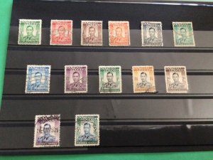 Southern Rhodesia 1937- SG 40-52  used stamps A18513