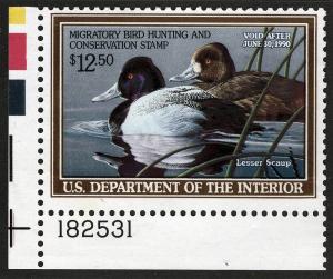 US Sc RW56 MNH Original Gum Federal Duck Hunting Stamp