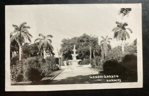 1950s Karachi India Real Picture Postcard Cover RPPC To Vienna Austria Gandhi Ga