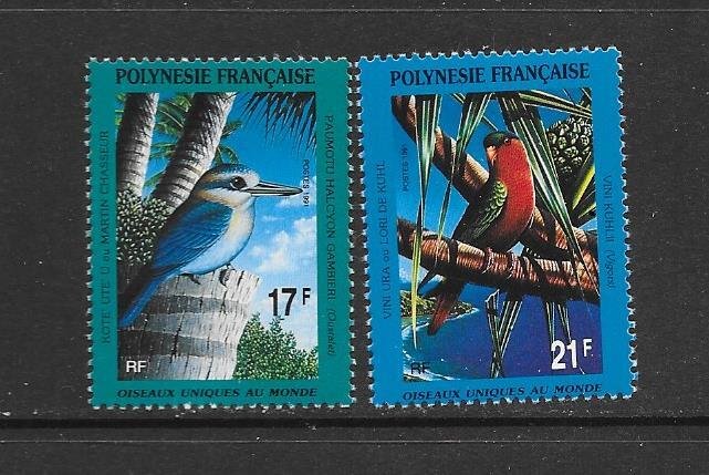 BIRDS - FRENCH POLYNESIA #564-5  MNH