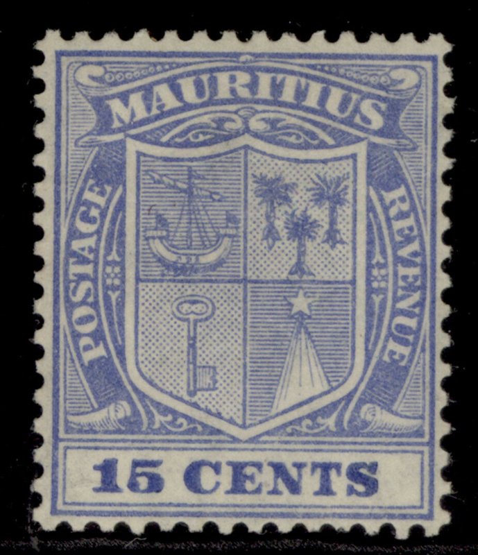 MAURITIUS GV SG219, 15c blue, M MINT. 