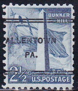 Precancel - DLE - Allentown, PA PSS 247 Liberty Issue
