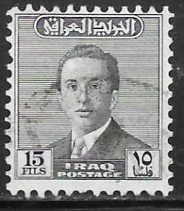 Iraq 149: 15f King Faisal II (1935-1966), used, F-VF