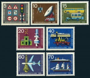 Germany 919-925,MNH.Michel 468-474. Transport-Communications EXPO-1965.