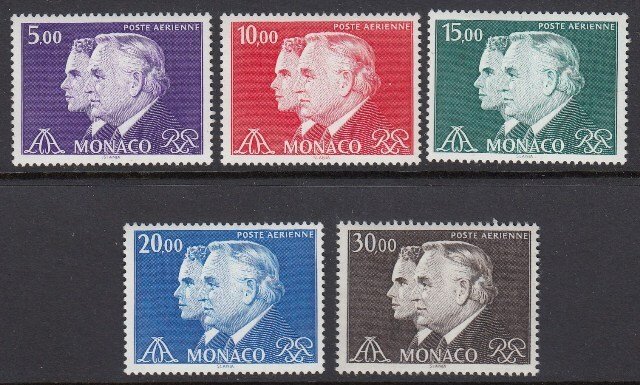 Monaco C84-8 Prince Rainier Air Post mnh