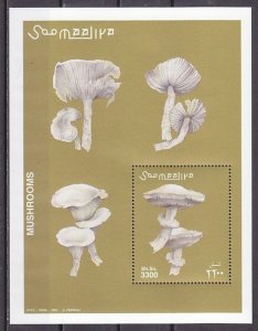 Somalia, 2002 issue. Various Mushrooms s/sheet. ^