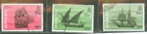 Bermuda #598-600  Single (Complete Set)