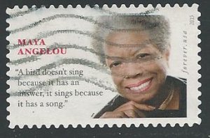 US Cat # 4979, Maya Angelou, Used*-