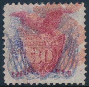 #121 VF USED WITH RED CANCEL CV $700.00 BQ9574