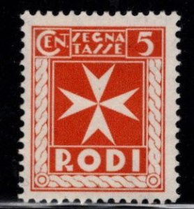 ITALY Offices in Rhodes, Rodi Scott J1 MH* Postage Due stamp