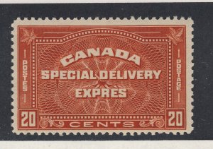 Canada Special Delivery Stamp; #E5-20c MH F/VF