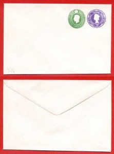 ESCP983 QEII 3d KGVI 1 1/2d Compound Stamped to Order Envelope