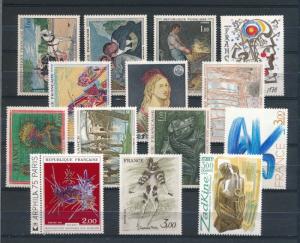 France - Art Painting Stamps MNH  (FR-121)