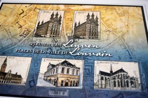 COLOR PRINTED BELGIUM 2011-2020 STAMP ALBUM PAGES (145 illustrated pages)