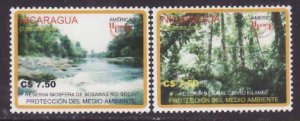 Nicaragua-#2429-30- id9-unused NH set-Environmental Protection-2004-