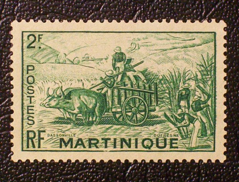 Martinique Scott #223 unused