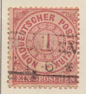 German States NORTH GERMAN CONFEDERATION 1869 1gr Used Stamp A29P39F37689-