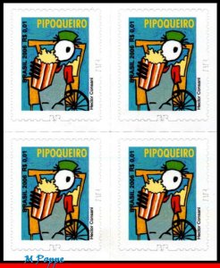 2997A BRAZIL 2011 POPCORN SELLER, OCCUPATION, MODEL 2005 BR, RHM 851, BLOCK MNH