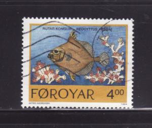 Faroe Islands 261 U Fish