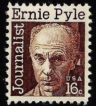 #1398 Ernie Pyle   - MNH