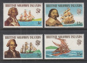 Solomon Islands 214-217 MNH VF