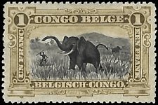 BELGIAN CONGO   #55 MH (1)