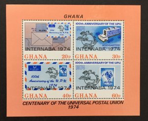 Ghana 1974 #524a, Internaba 1974, MNH(faulty-see note).