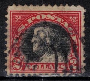 USA - Scott 547 F-VF w/ Registry Cancel