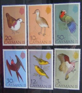 Cayman Islands 1975 Birds set 2nd Series MNH